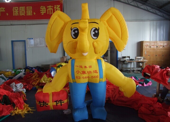 宁波大象充气卡通气模
